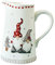 Anneome Bouteille À Motif De Noël Bouilloire Simple Et Froide Capacité Carafe À Eau En Céramique