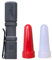 Manker E05 II (Ti-Stonewashed High CRI Version, 4000K, R9080) Compact EDC Flashlight, 519A 800 Lumens,IPX8 Waterproof Red and White Filter