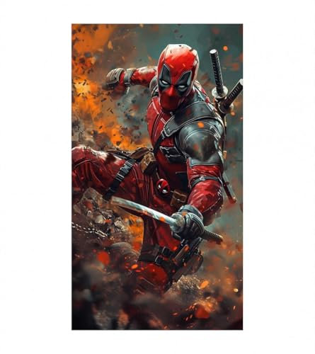 Deadpool Poster Metallbild, dekorativ, HD Deadpool