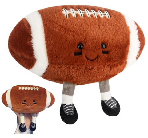 LGWJHCY Rugby Plüsch Spielzeug, Rugby Kissen Weich Flauschig, Plüschpuppe Stofftier, Cartoon Plüsch Puppe, Geschenk Für Rugby Liebhaber und Jungen Mädchen