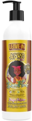 DONA FLORA – Leave-In Afro Boom 500ml – Für Afro- & Lockiges Haar – Feuchtigkeit, Definition & Schutz – Ohne Ausspülen – Anti-Frizz – Ohne Sulfate & Parabene – Vegane Formel