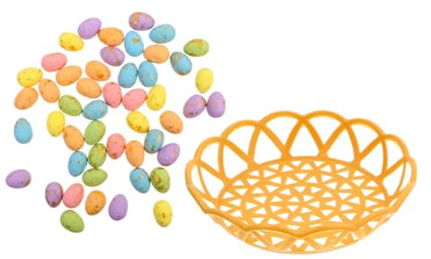 Holibanna 1satz Bunte Ostereier Schaum Dekorative Leichte Eier Für Bastelprojekte Und Osterdekoration Für Hotels Geschäfte Und