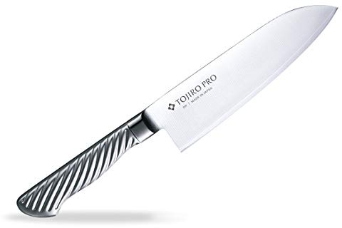 TOJIRO-PRO DP Cobalt Alloy Steel Interrupt Santoku 170mmF-895 (Japan Import) …