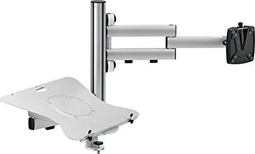 Novus Business Kombi-Set - TSS Klapparm III, TSS Notebookhalter, TSS Säule 445 w/System Clamp 1