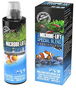 MICROBE-LIFT Starterset - Special Blend & Nite-Out II – hochaktive Bakterien, für einen schnellen & sicheren biologischen Start jedes Meerwasser- & Süßwasseraquariums