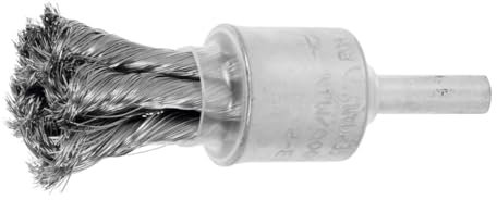 Lessmann 34734 Zopfpinselbürste Edelstahl 0.35 19 mm Durchmesser