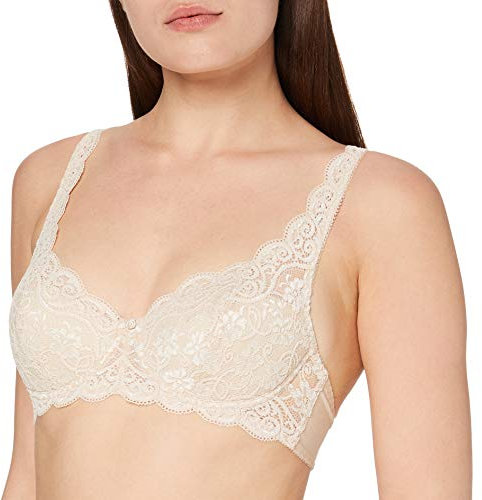 Triumph Womens Amourette 300 Whp X Wired Padded Bra, Skin, 38E UK