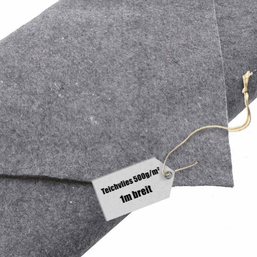 Teichvlies 500g /qm - 250qm in 1m Breite