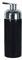 Kleine Wolke 5084926848 Schaumspender Pur Shiny, Bad-Accessoires, schwarz, 4004478241794