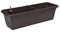 Gardenico Selbstbewässerung Blumenkasten Smart System Extra Line 60 cm, braun