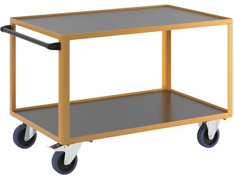 kaiserkraft | Profi-Montagewagen | mit anklickbarem Schiebegriff | LxB 1350 x 800 mm | Tragfähigkeit 750 kg