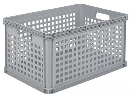 OKT Aufbewahrungskorb RobustoBasket, 64 Liter, lichtgrau