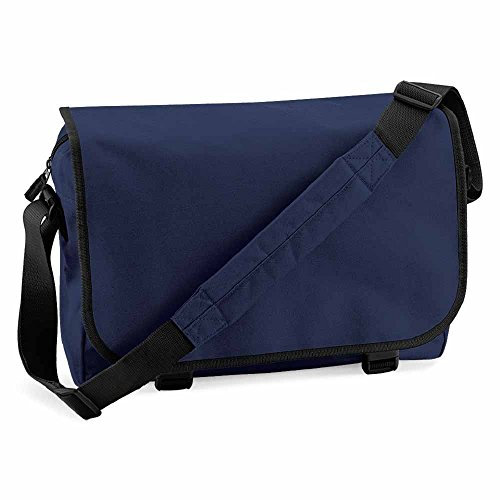 BagBase BG21 Unisex Tasche / Umhängetasche, für Dokumente, mit Schulterriemen, Navy-Blau