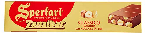 Sperlari - Zanzibar Torrone To Classico, Senza Glutine, Nocciola, 250 Grammo