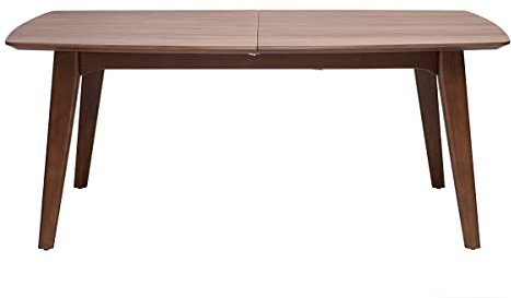 Miliboo Design-Esstisch ausziehbar Nussbaum L180-230 Fifties