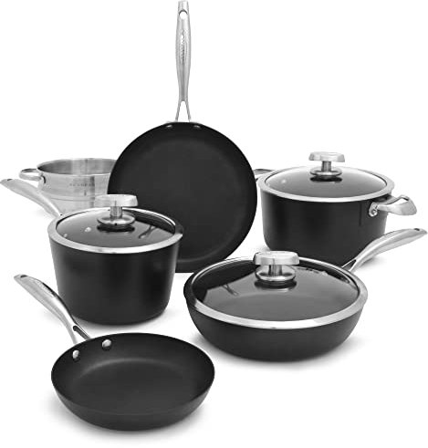 Scanpan PRO IQ 9 Piece Nonstick Cookware Set