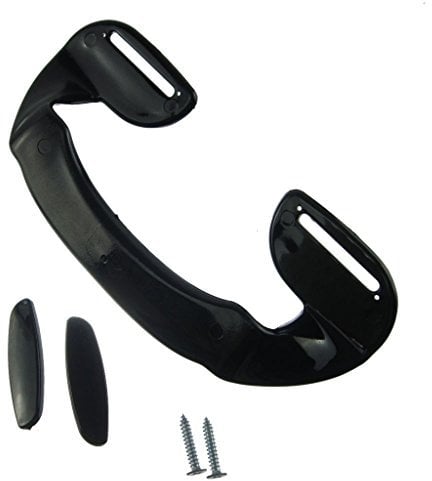 Ufixt For AEG, Ariston, Baumatic, Beko, Belling and Bosch Universal Black Plastic Fridge Freezer Door Grab Handle
