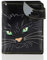 Shagwear Junge Damen Geldbörse Small Purse und Designs Cats Face Green Eyes Katzengesicht mit grünen Augen