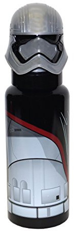 Joy Toy 80416 635 ml Capitán Phasma Bebidas Botella de Aluminio con 3D con Tapa de Rosca