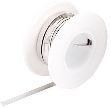 sourcing map 3Meter 10Ft 0.2x3mm Nichrome Flat Heater Wire for Heating Elements