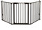 Dreambaby F2021BB Newport 3 Paneele Adapta-Gate Türschutzgitter / Kaminschutzgitter (passend für Durchgänge von 85,5-200cm), schwarz