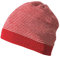 Disana Baby/Kinder Beanie Bio-Merinoschurwolle, Rot-Rose, Gr. 02 (46-50 cm)