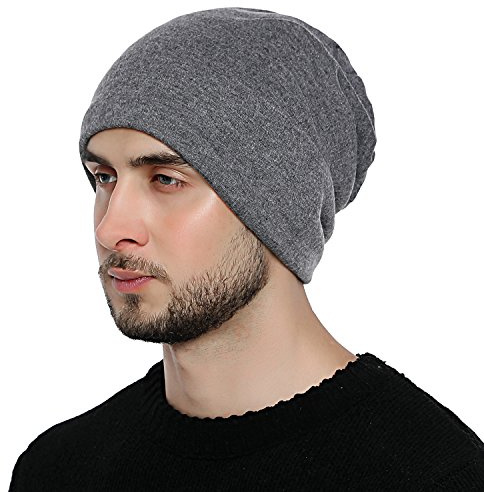 DonDon Atmungsaktive Mütze Beanie mit soften Innenfutter Feinstrick