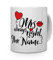 printplanet® Tasse mit Namen personalisiert - Motiv Mrs. Always Right individuell gestalten - Farbvariante Weiß
