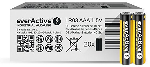 LR03 40PAK (20x2) everActive Industrial Alkaline