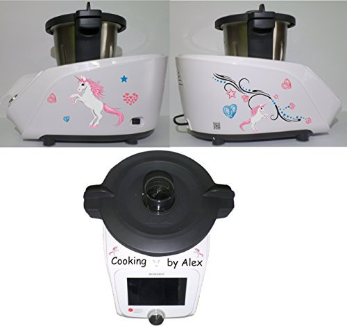 Aufkleber passend für Monsieur Cuisine Connect Einhorn