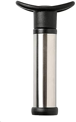Bomba Vacio Vino Acero Inoxidable Con 2 Tapones