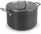 Lacor 48128 Olla Con Tapa Aluminio Anodizado, 28 cm