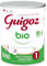 GUIGOZ BIO 1 Dès la naissance - Lait bébé 1er âge en poudre de 0 à 6 mois - Boîte de 800g