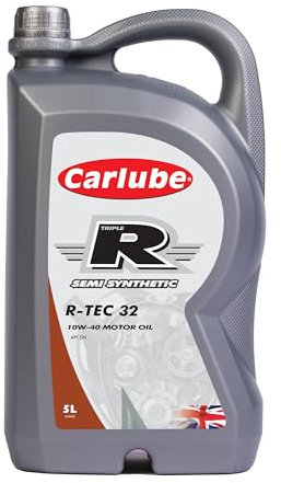 Carlube Triple R 10W-40 API SN/CF Semi-Synthetic Engine Oil R-TEC 32 5L