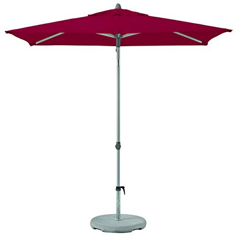 Suncomfort by Glatz Push Up Parasol rectangulaire Rouge Aurora 250 x 200 cm