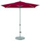 Suncomfort by Glatz Sonnenschirm Push-Up, aurora red, 250 x 200 cm rechteckig, Gestell Aluminium, Bespannung Polyester, 5.3 kg