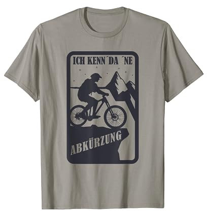 Ich Ken Da NE Aburzung Mountainbike MTB Fahrrad Tour T-Shirt