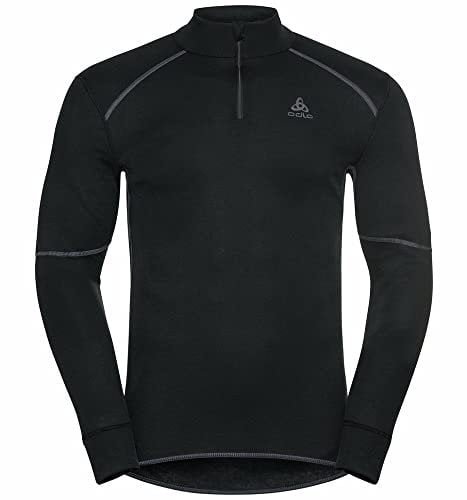 Odlo Uomo Maglia funzionale a maniche lunghe con zip ACTIVE X-WARM ECO