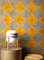 NEWROOM Tapete Gelb Vliestapete Fliesen - Fliesenoptik Modern Grau Weiß Mosaik Stein Mustertapete Grafisch Marokkanisch inkl. Tapezier-Ratgeber