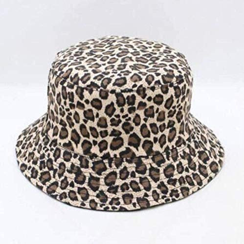 NIUASH Fischerhüte Leopardenmuster Eimerhut Fischerhut Faltbarer Outdoor-Reisehut Sonnenschutzhüte für Männer und Frauen 1-3