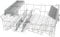 Cesta superior original Lavavajillas 00472103, 00479194 BOSCH