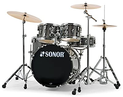 SONOR AQX STUDIO CYMBAL SET BLACK MIDNIGHT SPARKLE
