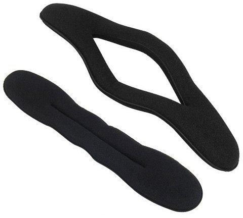 2 x Large Hair Styling Bun Maker Twist Curler Tool Clip Donut Style Magic Sponge