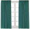 2 Stück Vorhänge Verdunkelungsvorhänge 140x245cm Gardine Blickdicht - Kräuselband Gardinen Verdunkelung Vorhang Verdunkelungsgardine Wohnzimmer Schlafzimmer Kälteschutz (2, Petrol)