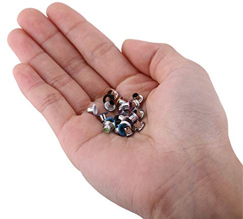 ösen 3mm,Eyelets 3Mm,Eyelets,We R Memory Keepers,Ösen 3Mm,Metallösen,500 Stück,Gemischte Farben,3 Mm,Runde Form,Scraooking,Kartenherstellung,Handwerk,Leder,Heiß