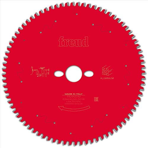 Freud Aluminium Mitre Saw Blade 254mm x 30mm 80T Corded