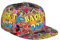 Mode 80er 90er Jahre verstellbare Snapback-Mütze für Männer und Frauen, Sonnenkappe, Hip-Hop-Kappe, Baseballkappe, Flache Krempe