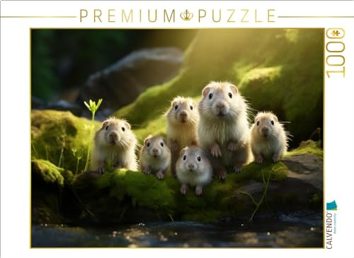 CALVENDO Puzzle EIN Motiv aus dem Kalender Nach Art der Lemminge | 1000 Teile Lege-Größe 64 x 48 cm Foto-Puzzle für glückliche Stunden