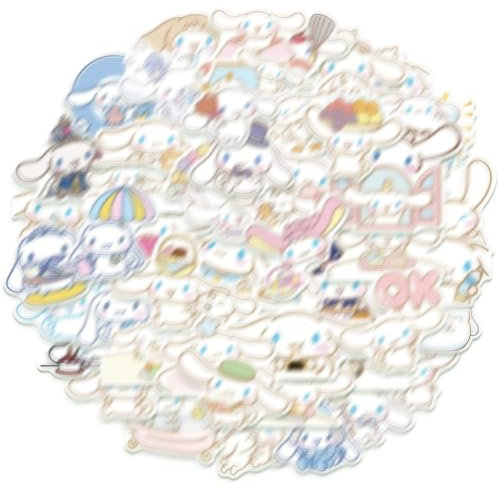 Sticker,100 Stück Aufkleber,Anime Sticker,Sticker Set,Aufkleber,Anime Stickers Set, Wasserdichte Sticker,PQKL-party für Kinder Mädchen Erwachsene Stickers