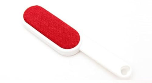 Lint Brush Lint Remover Lint Brushes for Clothes - Dual Sided Reusable Pet Hair Remover for Clothes Sheet Carpet Furniture Fabric (White Small)